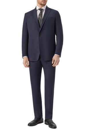 Костюм из шерсти и шелка Zilli