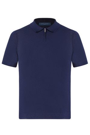 Поло изо льна и хлопка Daniele Fiesoli