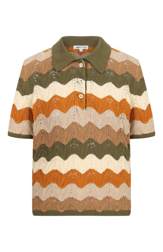 Где купить Хлопковое поло Addicted Addicted 