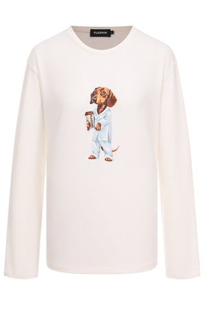 Хлопковый лонгслив Flashin