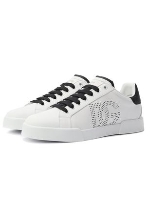 Кожаные кеды Strobel Portofino Light Dolce & Gabbana