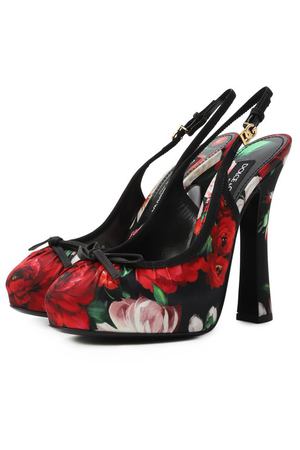 Текстильные туфли Vally 105 Dolce & Gabbana