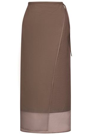 Хлопковая юбка Brunello Cucinelli