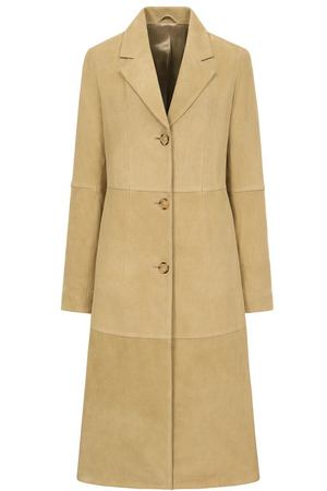 Замшевое пальто TOTEME