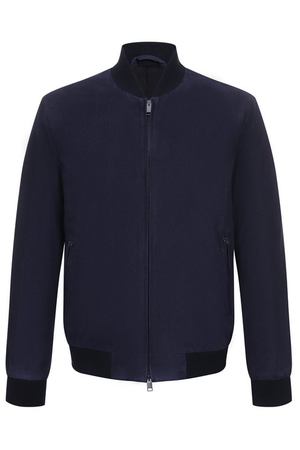 Замшевый бомбер  Brioni