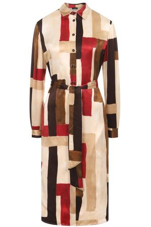 Атласное платье Kiton