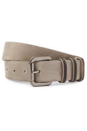 Замшевый ремень Brunello Cucinelli