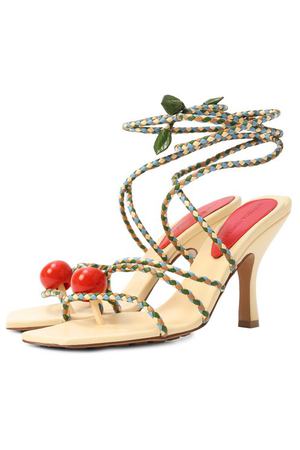 Кожаные босоножки Adam Bottega Veneta