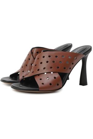 Кожаные мюли Premiata