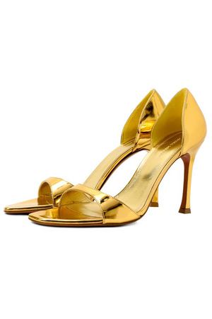 Кожаные туфли Agnese 95 Amina Muaddi