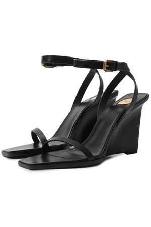 Кожаные босоножки May Saint Laurent