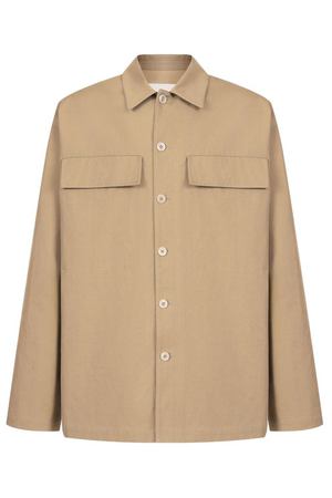 Хлопковая куртка-рубашка Jil Sander