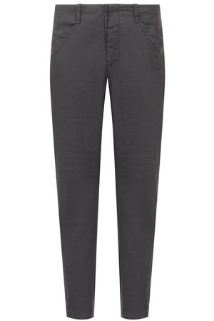 Брюки из хлопка и льна Transit