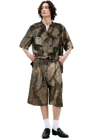 Шорты с монопринтом