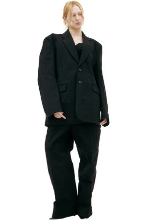 Пиджак с мятым эффектом