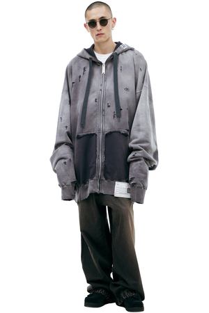 Оверсайз худи на молнии