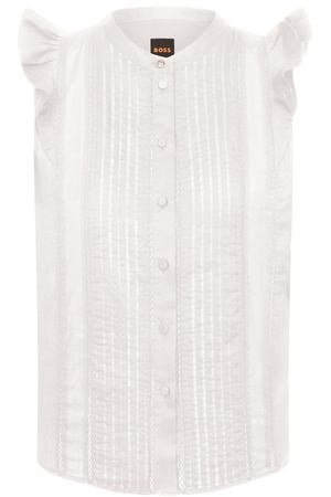 Хлопковый топ BOSS Orange