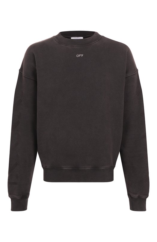 Где купить Хлопковый свитшот Off-White Off-White 
