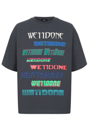 Хлопковая футболка We11done