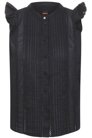 Хлопковый топ BOSS Orange