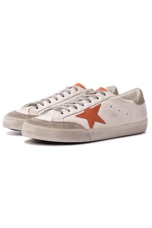 Кожаные кеды Super Star Golden Goose Deluxe Brand