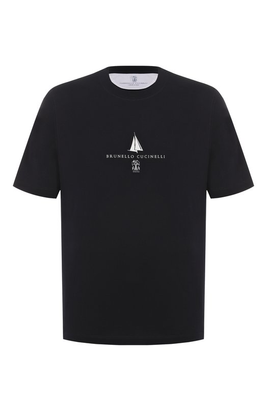 Где купить Хлопковая футболка Brunello Cucinelli Brunello Cucinelli 