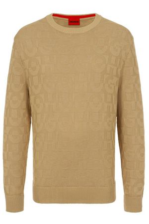 Хлопковый джемпер HUGO