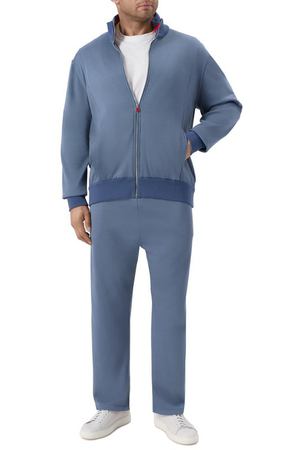 Спортивный костюм из хлопка и шелка Kiton