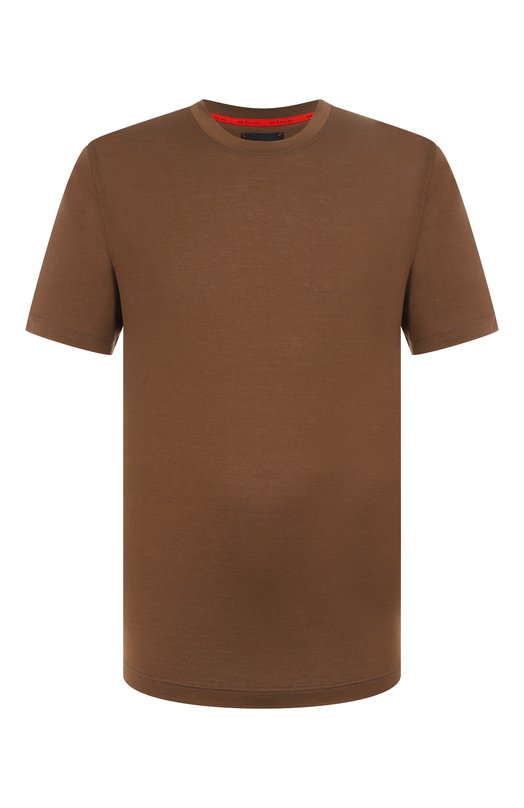 Где купить Хлопковая футболка Kiton Kiton 