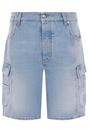Джинсовые шорты-карго Off-White