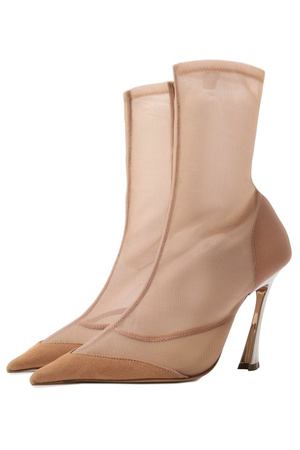 Текстильные ботильоны Fang 95 Mugler