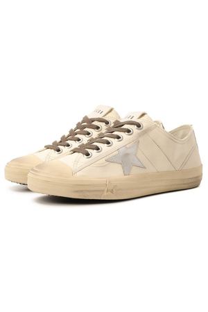 Кожаные кеды V-Star Golden Goose Deluxe Brand