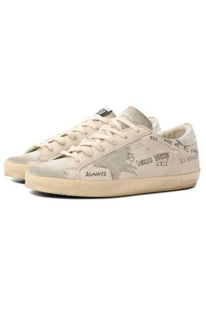 Кожаные кеды Super Star Golden Goose Deluxe Brand