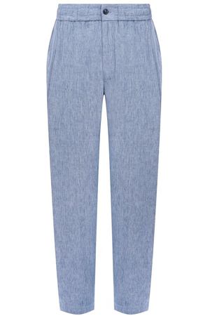 Льняные брюки Giorgio Armani