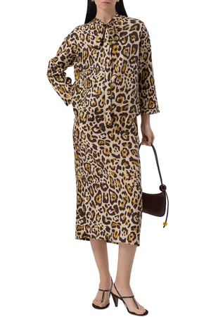 Шелковая юбка Color Temperature