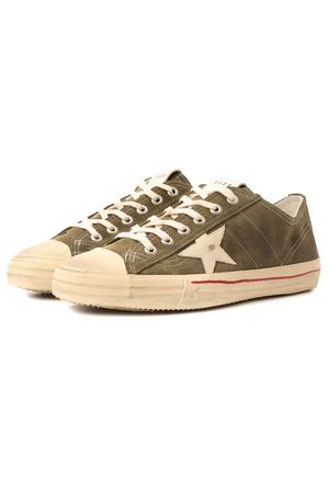 Замшевые кеды V-Star Golden Goose Deluxe Brand