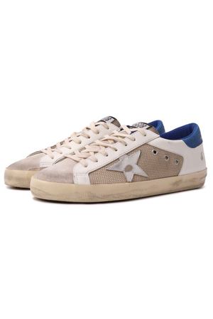 Комбинированные кеды Super-Star Golden Goose Deluxe Brand