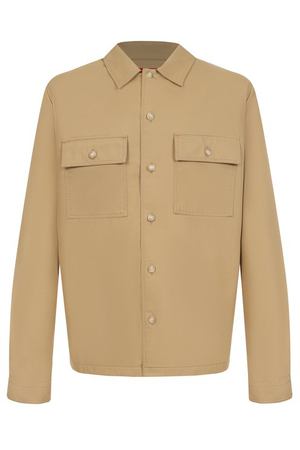 Хлопковая куртка-рубашка HUGO