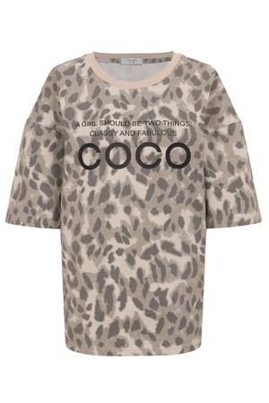 Хлопковая футболка Seven Lab