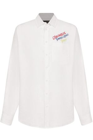 Льняная рубашка Dsquared2