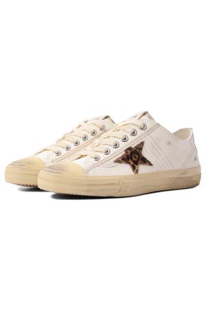 Кожаные кеды V-Star LTD Golden Goose Deluxe Brand