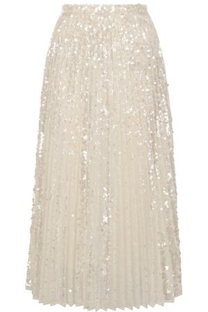 Юбка с отделкой пайетками Philosophy di Lorenzo Serafini