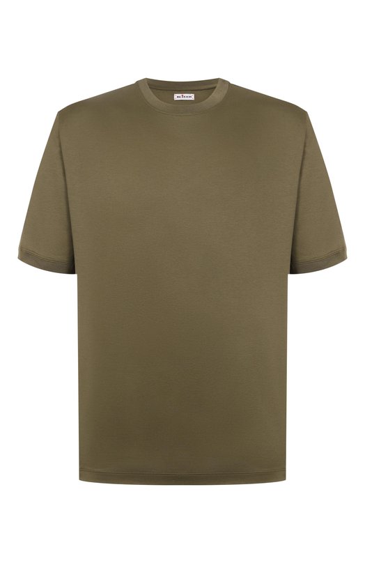 Где купить Хлопковая футболка Kiton Kiton 