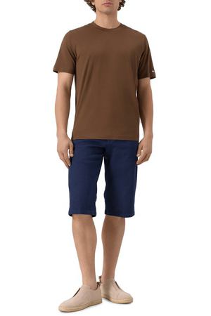 Хлопковая футболка Kiton