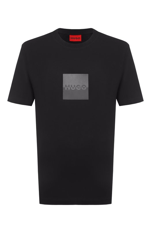 Где купить Хлопковая футболка HUGO Hugo Hugo Boss 