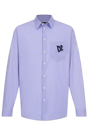Хлопковая рубашка Dsquared2