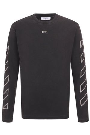 Хлопковый лонгслив Off-White