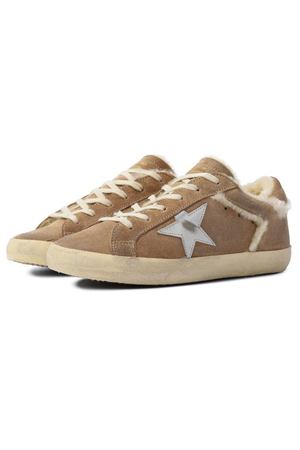 Замшевые кеды Super Star Golden Goose Deluxe Brand