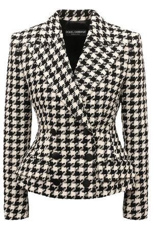 Жакет из шерсти и хлопка Dolce & Gabbana