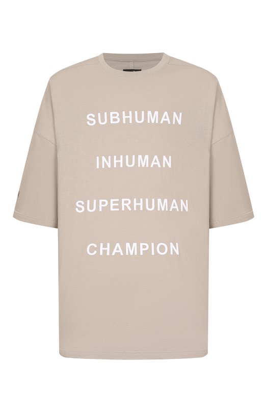 Где купить Хлопковая футболка Rick Owens x Champion Rick Owens Rick Owens 